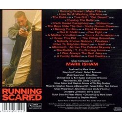 Running Scared Soundtrack (Mark Isham) - CD Achterzijde