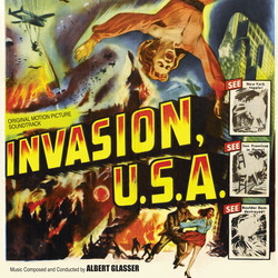 Invasion USA / Tormented Soundtrack (Albert Glasser) - CD cover