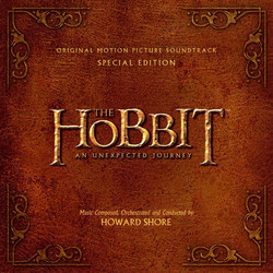 The Hobbit: An Unexpected Journey Soundtrack (Howard Shore) - CD cover