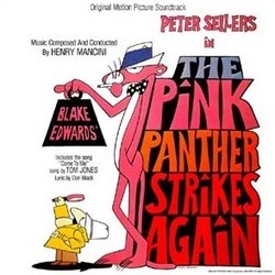 The Pink Panther Strikes Again Soundtrack (Henry Mancini) - CD cover