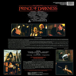 Prince of Darkness Soundtrack (John Carpenter, Alan Howarth) - CD Achterzijde