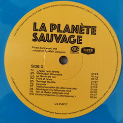 La Plante sauvage Soundtrack (Alain Goraguer) - CD Achterzijde