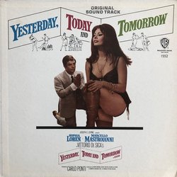 Yesterday, Today, Tomorrow Soundtrack (Armando Trovaioli) - CD cover