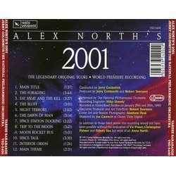 Alex North's 2001 Soundtrack (Alex North) - CD Achterzijde