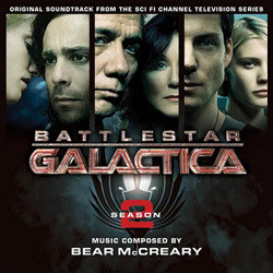 Battlestar Galactica: Season 2 Soundtrack (Bear McCreary) - CD cover
