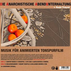 Die Anarchistische Abendunterhaltung Soundtrack ( Daau, Rudy Trouv) - CD cover