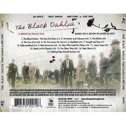 The Black Dahlia Soundtrack (Mark Isham) - CD Achterzijde