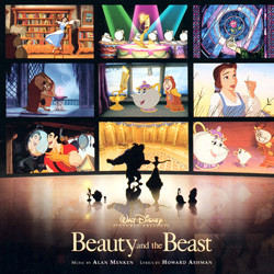 Beauty and the Beast Soundtrack (Various Artists, Howard Ashman, Alan Menken) - CD cover