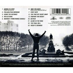 Rocky Soundtrack (Bill Conti) - CD Achterzijde