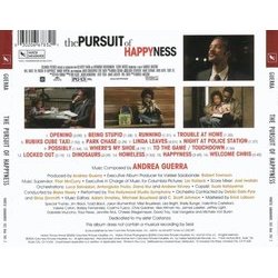 The Pursuit of Happyness Soundtrack (Andrea Guerra) - CD Achterzijde