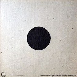 Pitturamusica / Corpopaesaggio Soundtrack (Luis Bacalov, Ennio Morricone) - CD cover