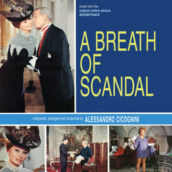 The Fuzzy Pink Nightgown / A Breath of Scandal Soundtrack (Alessandro Cicognini, Billy May) - CD cover