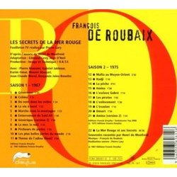 Les Secrets de la Mer Rouge Soundtrack (Franois de Roubaix) - CD Achterzijde