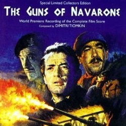 The Guns of Navarone / The Sundowners Soundtrack (Dimitri Tiomkin) - CD cover
