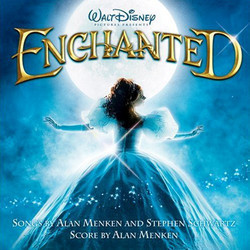 Enchanted Soundtrack (Various Artists, Alan Menken, Stephen Schwartz) - CD cover