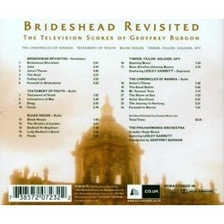 Brideshead Revisited Soundtrack (Geoffrey Burgon) - CD Achterzijde