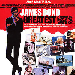 James Bond Greatest Hits Soundtrack (Various Artists, John Barry, Bill Conti, Marvin Hamlisch, George Martin, Monty Norman) - CD cover