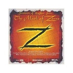 The Mark of Zorro: Swordsmen of the Silver Screen Soundtrack (Various Artists) - CD cover
