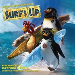 Surf's Up Soundtrack (Mychael Danna) - CD cover