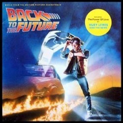 Back to the Future Soundtrack (Various Artists, Alan Silvestri) - CD cover