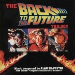The Back to the Future Trilogy Soundtrack (Alan Silvestri) - CD cover
