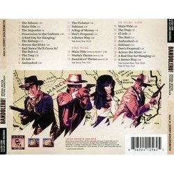 Bandolero! Soundtrack (Jerry Goldsmith) - CD Achterzijde