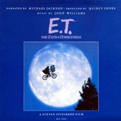 E.T. the Extra-Terrestrial Soundtrack (Michael Jackson, John Williams) - CD cover
