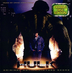 The Incredible Hulk Soundtrack (Craig Armstrong) - CD cover