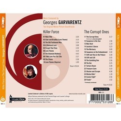 Killer Force / The Corrupt Ones Soundtrack (Georges Garvarentz) - CD Achterzijde