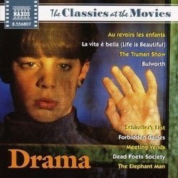 The Classics at the Movies: Drama Soundtrack (Various Artists, John Williams) - CD cover
