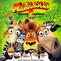 Madagascar: Escape 2 Africa Soundtrack (Various Artists, Heitor Pereira, Hans Zimmer) - CD cover
