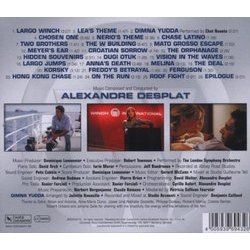 Largo Winch Soundtrack (Alexandre Desplat) - CD Achterzijde