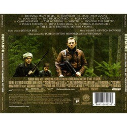 Defiance Soundtrack (James Newton Howard) - CD Achterzijde