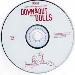 Down and Out with the Dolls Soundtrack (Various Artists, Zo Poledouris) - cd-inlay