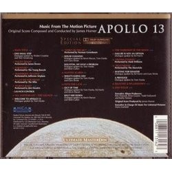 Apollo 13 Soundtrack (Various Artists, James Horner) - CD Achterzijde