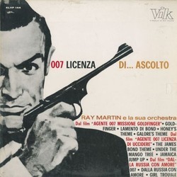 007 Licenza Di... Ascolto Soundtrack (John Barry, Monty Norman) - CD cover