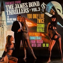 Themes from the James Bond Thrillers - Vol. 3 Soundtrack (Burt Bacharach, John Barry, Monty Norman) - CD cover