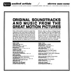 Original Soundtracks and Music from the Great Motion Pictures Soundtrack (Various Artists) - CD Achterzijde