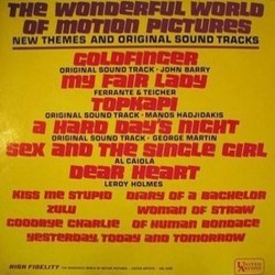 The Wonderful World of Motion Pictures Soundtrack (Various Artists) - CD cover