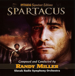 Spartacus Soundtrack (Randy Miller) - CD cover