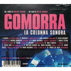 Gomorra Soundtrack (Various Artists) - CD Achterzijde