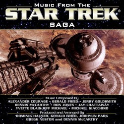 Music from the Star Trek Saga Soundtrack (Various Artists) - CD cover