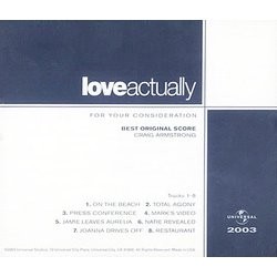 Love Actually Soundtrack (Craig Armstrong) - CD cover