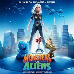 Monsters vs. Aliens Soundtrack (Various Artists, Henry Jackman) - CD cover