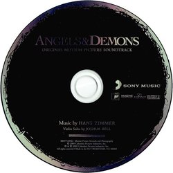 Angels & Demons Soundtrack (Hans Zimmer) - cd-inlay
