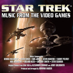Star Trek : Music from the Video Games Soundtrack (Rod Abernethy, Ron Jones, Kevin Kiner, Kevin Manthei, Dennis McCarthy, Danny Pelfrey, Roland Rizzo, Steve Scherer, Gregory Smith) - CD cover