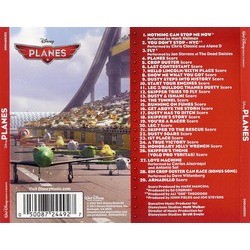 Planes Soundtrack (Various Artists, Mark Mancina) - CD Achterzijde