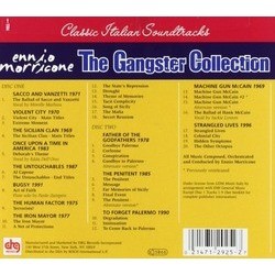 Ennio Morricone: The Gangster Collection Soundtrack (Ennio Morricone) - CD cover