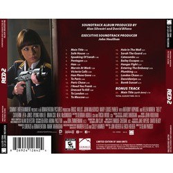 Red 2 Soundtrack (Alan Silvestri) - CD Achterzijde