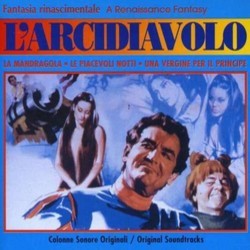 L'Arcidiavolo / La Mandragola / Le Piacevoli Notti / Una Vergine per il Principe Soundtrack (Luis Bacalov, Gino Marinuzzi Jr., Armando Trovaioli) - CD cover